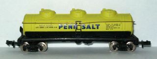N Scale - Penn Salt – 3 Dome Tank Car - 67927 - N Gauge - Bachmann