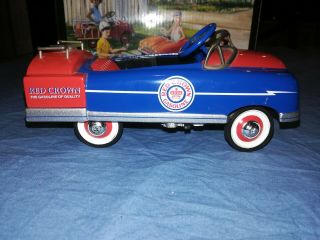 Crown Premiums 1948 BMC RED CROWN GASOLINE Pedal Car Bank 1/6 Scale 1 0f 1250 3