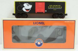 Lionel 6 - 25052 2007 Disney Holiday Boxcar Ln/box