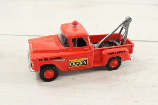 Matchbox Collectibles 1/43 1955 Chevrolet 3100 Pick Up Tow Truck Champion Freds