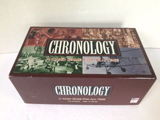 Chronology Card Family Game For All Time