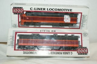 Life Like Proto1000 Milwaukee Road C - Liner Ab,  All Boxed And Powered