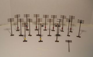 Ho Scale Telephone Poles (19)