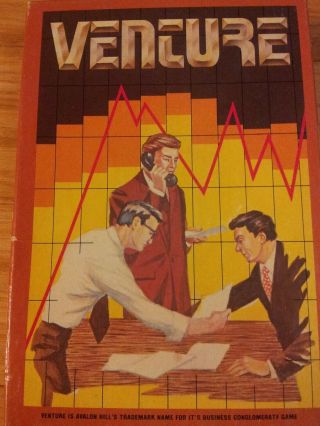 Venture Avalon Hill Game Of Fincance And Big Business 100 Complete Verified