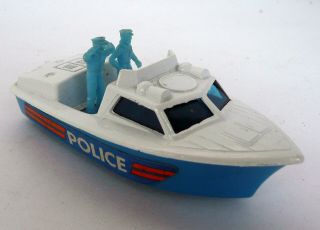 VINTAGE 52 1978 LESNEY MATCHBOX CAR POLICE LAUNCH SPEED BOAT SUPERFAST ENGLAND 3