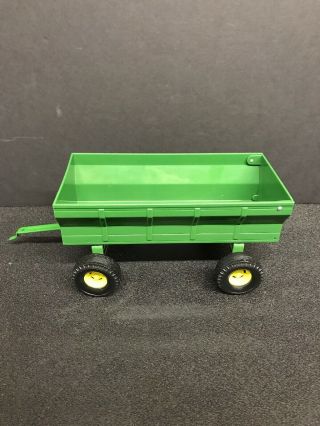Ertl John Deere Toy Farm Tractor Grain Wagon Trailer Implement