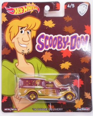 Hot Wheels Pop Culture Scooby Doo 1934 Dodge Delivery