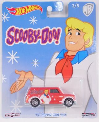 Hot Wheels Pop Culture Scooby Doo 1967 Austin Mini Van