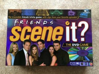 Friends Scene It Dvd Game From 2005 Very 100 Complete