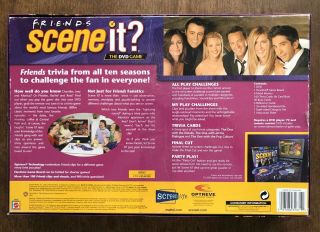 Friends Scene It DVD Game from 2005 Very 100 complete 2