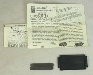 2 Kadee Micro - Trains N Scale 1310 Delayed Magne - Matic Uncoupler Magnets