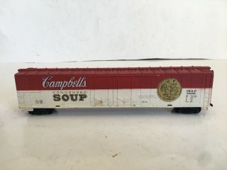 Tyco Ho Scale Model Trains Campbell’s Condensed Soup Boxcar Reefer Car