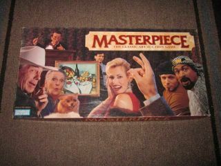 Masterpiece The Art Board Game 1996 Missing 1 Value Card