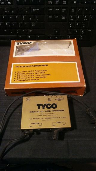 Tyco Model No.  899v Hobby Transformer