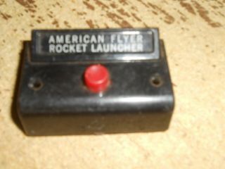 Vintage American Flyer Rocket Launcher Control Button