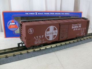 O Gauge (2 Rail) Santa Fe Atsf Box Car 15231 - Rivarossi / Ahm 7303 - B