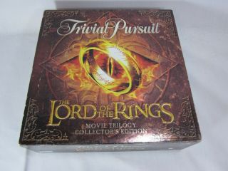 Trivial Pursuit Lord Of The Rings Movie Trilogy Collectors Edition,  Open Box