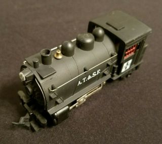 Ho Scale Life - Like 0 - 4 - 0 Steam Switcher Santa Fe A.  T.  & S.  F Train Engine 8302