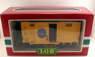 Lehmann Lgb G Scale - Chiquita Banana Box Train Car 4033 Made W.  Germany