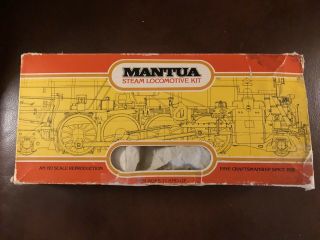 Mantua Steam Locomotive Kit 4 - 6 - 0 (dixie Bell)