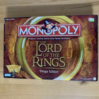 Monopoly Lord Of The Rings Trilogy Edition 2003 Complete