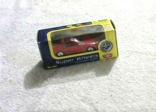 Motor Max Wheels Red Nissan 300zx 1:64 Scale Die Cast Car