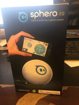 Sphero 2.  0 Nib White Orbitox Ball App Controlled Smart Robot
