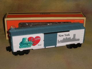 Lionel 9700 I Love York Box Car Item 19949