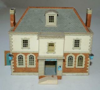 Nicely Built Card Building - Suit Hornby Oo - Police Station