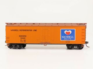 Ho Scale Train Miniature Tm Morx Morrell Meats 40 