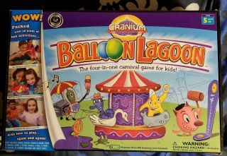 Cranium Balloon Lagoon The Four - In - One Carnival Game For Kids Complete