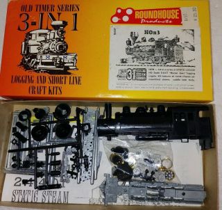 Hon3,  Roundhouse 3 - In - 1 " Old Timer Series " 0 - 8 - 0t Kit.  (11h)