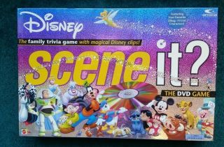 Scene It? Disney 2004 (dvd / Board Game) Complete,