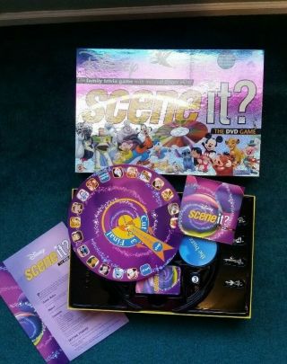 Scene It? Disney 2004 (DVD / Board Game) Complete, 3