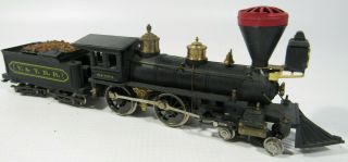 Ho Scale Rivarossi (italy) V&t Rr 4 - 4 - 0 Old Time Steam Engine & Tender " Genoa "