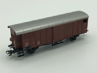Marklin H0 48809 Freight Car - Brown (part Of Set)