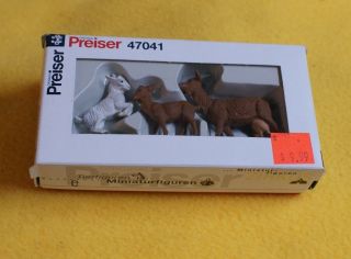 G Scale Preiser 47041 Goats (goat With 2 Kids) -