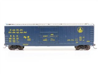 Ho Athearn B&o Baltimore & Ohio Single Door Box Car 481210 Rtr Model Train