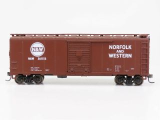 Ho Scale Athearn N&w Norfolk & Western Single Door Box Car 361513 Rtr Model