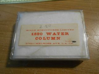 Vintage Ho Scale Structures Limited 1890 Water Column Kit Mip
