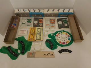 1960 The Game Of Life Replacement Money,  Houses,  Bridges,  Spinner,  Insurance