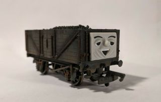 Bachmann Troublesome Truck 1 Customized And Painted Ho/oo Model (coal Load)