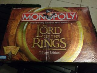2003 Monopoly Lord Of The Rings Trilogy Edition