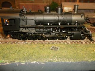 Ho Scale Parts / Repair Steam Locomotive 2 - 10 - 0 Bachmann No Tender