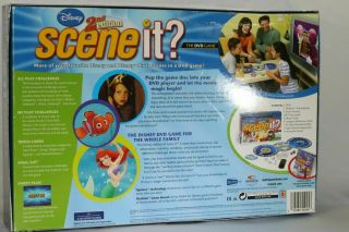 Disney Scene It 2nd Edition DVD Game Mattel 2007 Pixar Complete 3