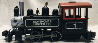 Bachmann 11396 Ely Thomas Lumber Co.  0 - 4 - 0 Porter Side Tank Engine