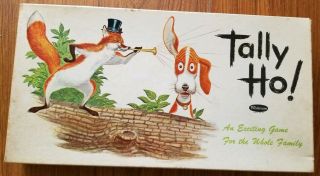 1961 Tally Ho Whitman Board Game