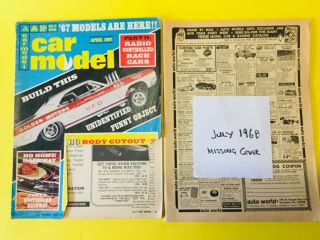 Car Model Magazines April 1967 & July 1968