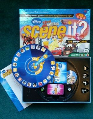 Scene It? Disney 2nd Ed 2007 (DVD / Board Game) Complete - 3