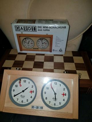 Chess Set And Timer